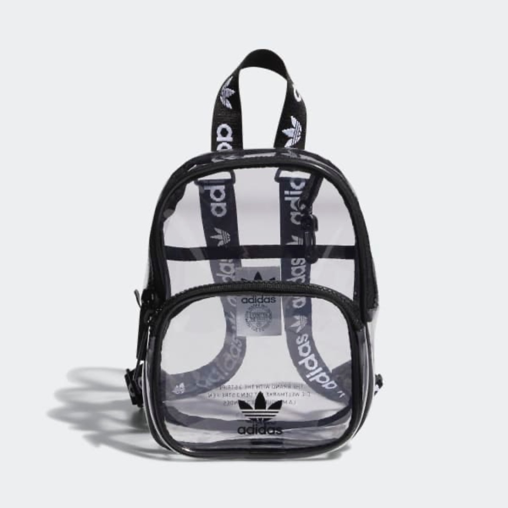 Adidas Mini Clear Backpack - Picture 1 of 5